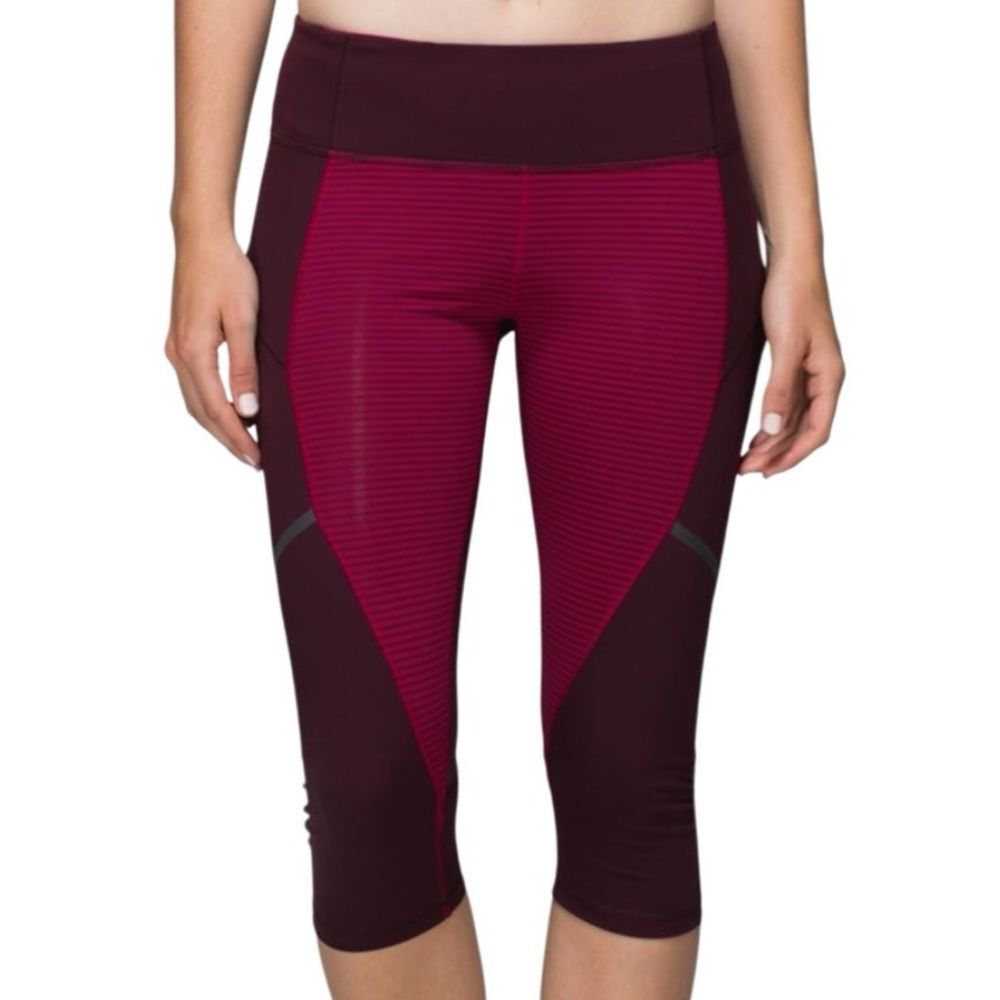Lululemon Hop To It Crop *Full-On Luxtreme
Bordeaux